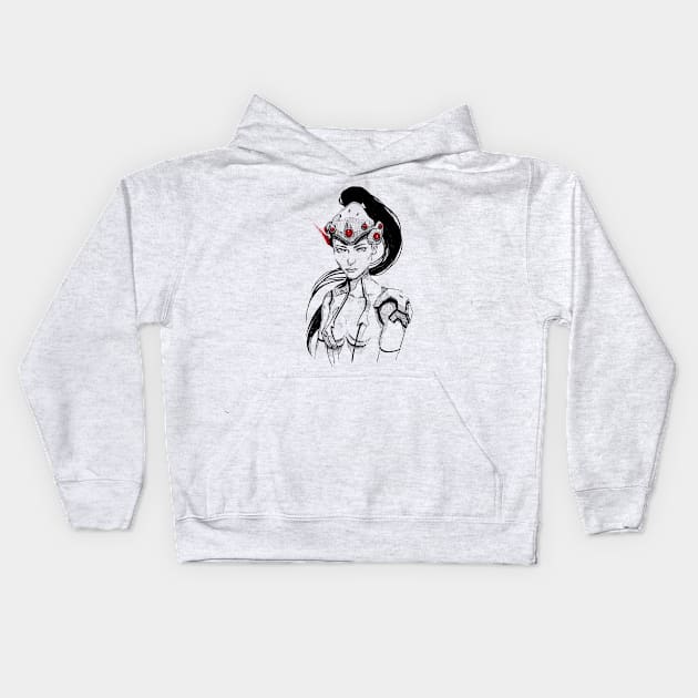 Widowmaker Kids Hoodie by SouthernLich